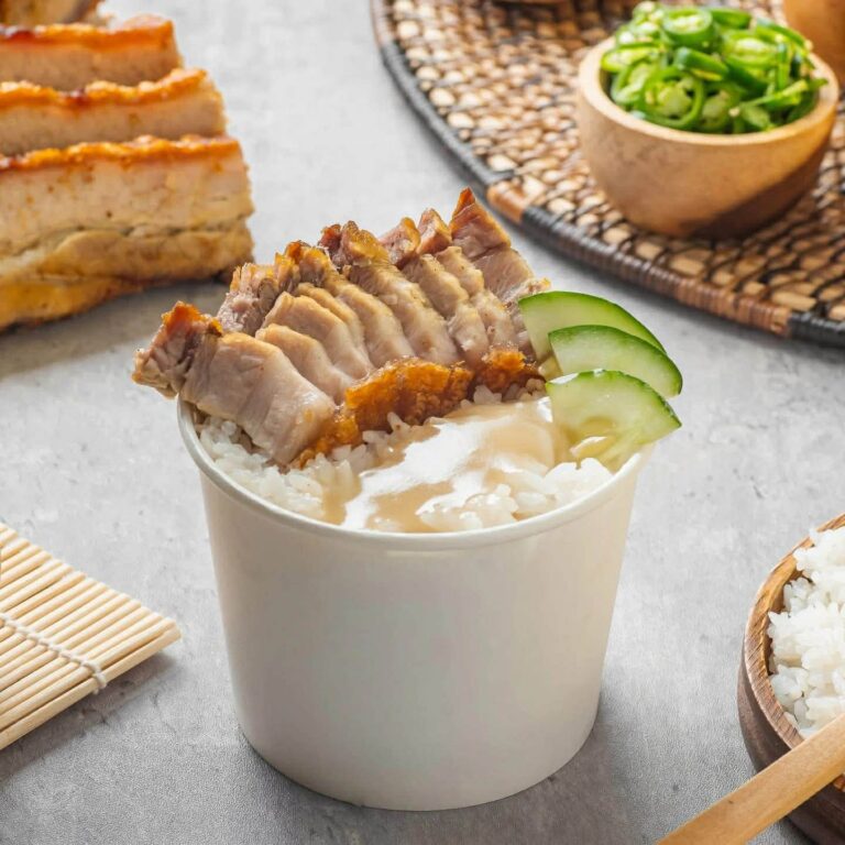 Crispy Roastpork Ricebowl